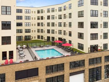 Rooftop pool