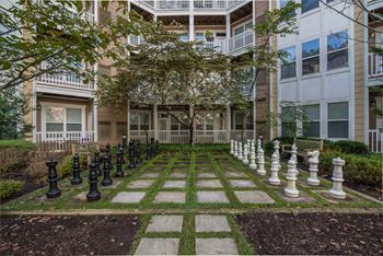 Outdoor gaming area