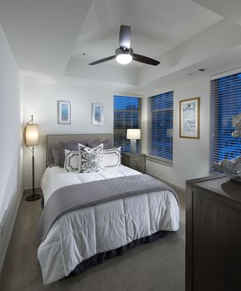 Ample bedrooms that accommodate king-size beds