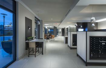 Fully-equipped residents' clubhouse