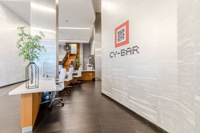Fort Lauderdale apartment for rent - a conference room with white walls and a table with chairs