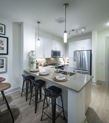 Granite and quartz countertops