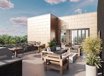 Rooftop terrace