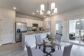 Guyton apartment for rent - a kitchen and dining room with a table and chairs