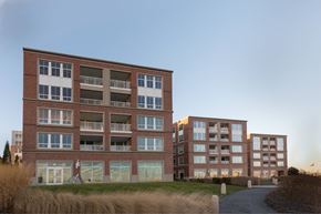 Charlestown apartment for rent - a view of the exterior of a new apartment building