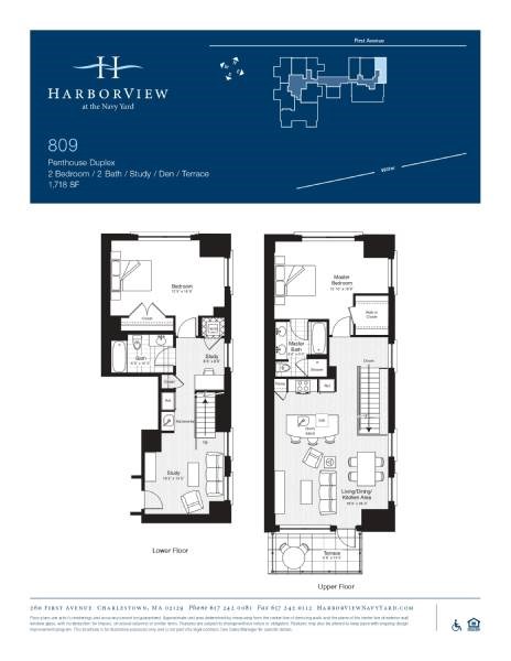 Floor plan for 2 beds, 2 baths, 1718 sqft
