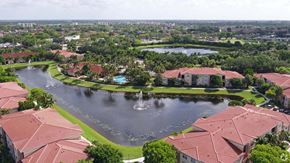 Delray Beach apartment for rent - A large body of water surrounded by buildings.