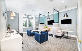 Savannah apartment for rent - Co-Working Space w/ Private Banquettes, iMacs + Printing Station at Belmont Park West