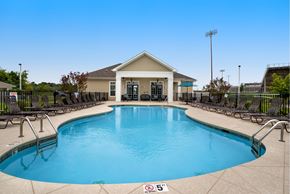 Smyrna apartment for rent - Sparkling Pool surrounded by lounge chairs