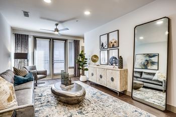 Large balconies with 8’ tall french doors