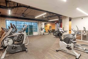 Haverhill apartment for rent - A gym with treadmills and elliptical machines.