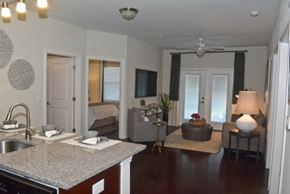 Wilmington apartment for rent - A kitchen with a sink and a counter.