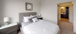 Monona apartment for rent - Amenity, Luxury, Resident, Apartment, High End, Modern Finishes, LVP Flooring, Quartz Countertops, Stainless Steel Appliances, High Ceilings, In Unit Washer and Dryer