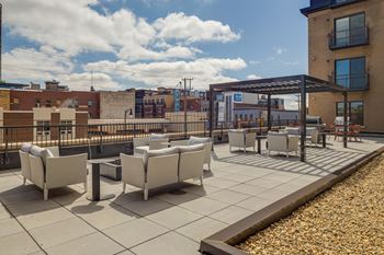 Rooftop patio