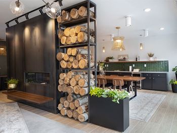 Decorated lounge