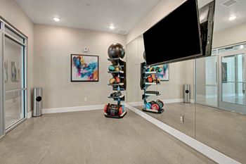 Ritz classic yoga and stretching room