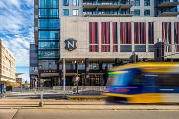 Light rail stop
