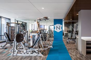 Fitness center and yoga studio