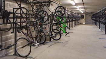 Bicycle storage & repair station