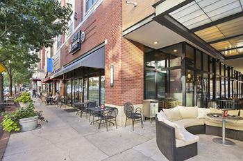 West village location with retail shopping