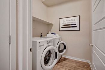 Front load in-home washer & dryer