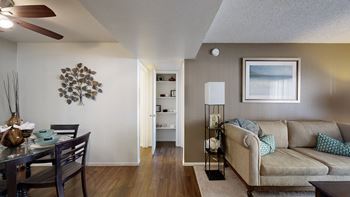 Faux wood floors