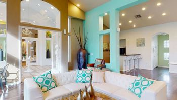 Clubhouse with coffee bar