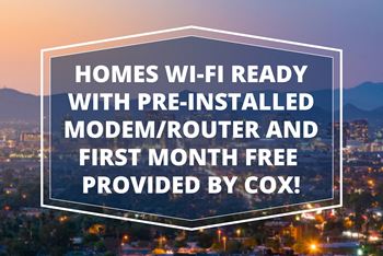 1 Month of free high-speed internet courtesy of cox communications