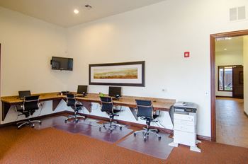 Business center with free printing