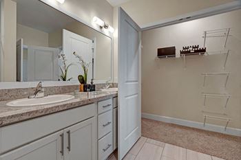 Large walk-in closets