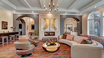 Beautiful and inviting resident clubhouse