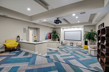 Reservable resident lounge