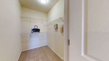Overized closets