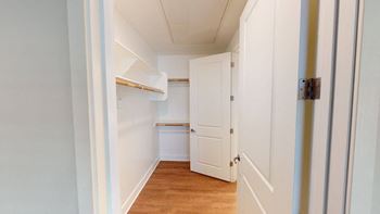Spacious walk-in closets*