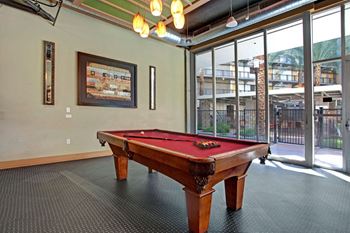 Billiards room