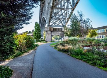 Walk/bike trail access