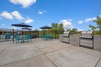 Community grilling areas