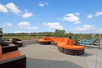 Roof-top patio
