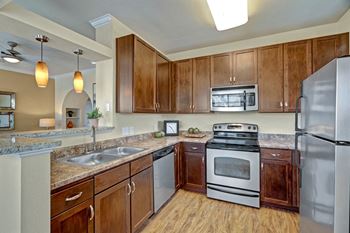 Stainless steel kitchen appliances