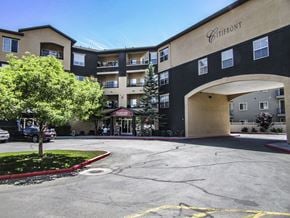 Salt Lake City apartment for rent - A large building with the name Citifront on it.