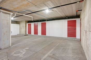 Individual storage lockers