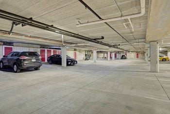Optional heated underground parking