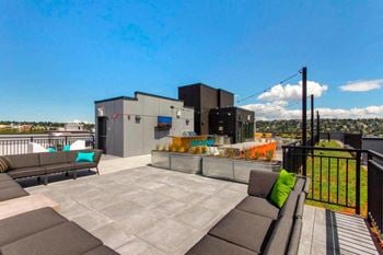 Rooftop lounge