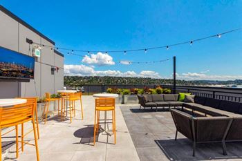 Rooftop lounge