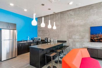 Reservable resident lounge