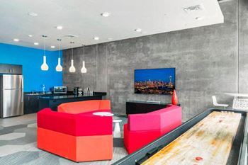 Reservable resident lounge