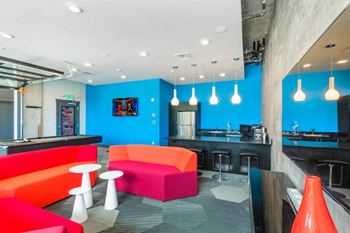 Reservable resident lounge