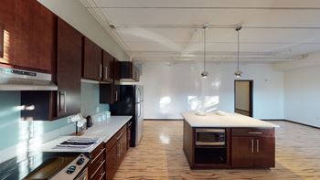 Kitchen island* in select homes