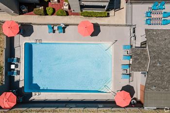 Hillside village pool