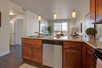 Ritz classic 1 bedroom kitchen with stainless steel appliances